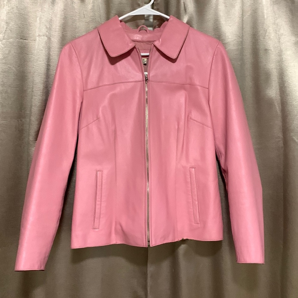 Wilson’s Leather Pink Jacket